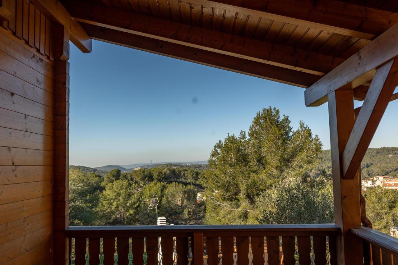 Casa De Madera En Calafell Villa Eksteriør billede