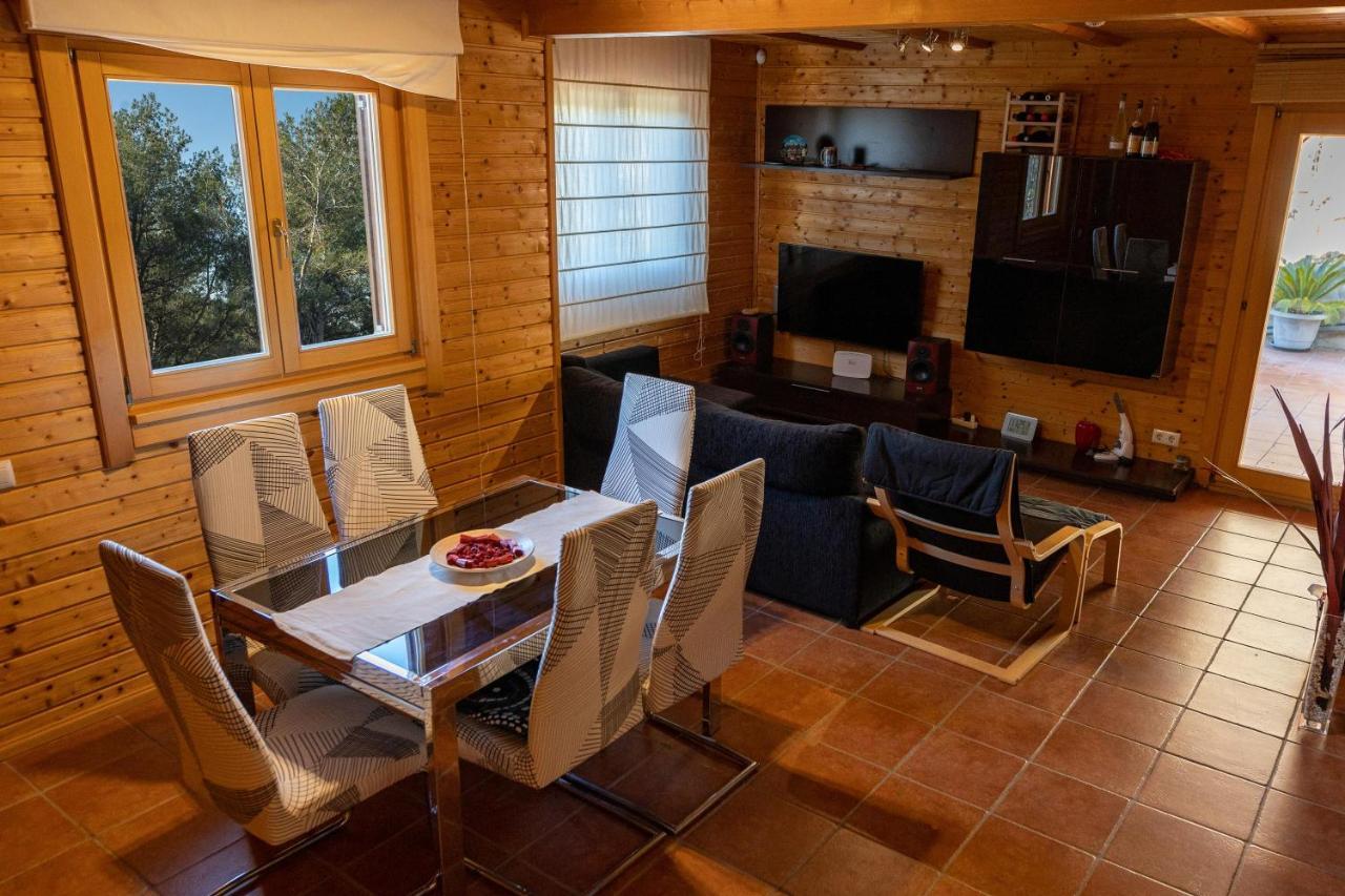 Casa De Madera En Calafell Villa Eksteriør billede