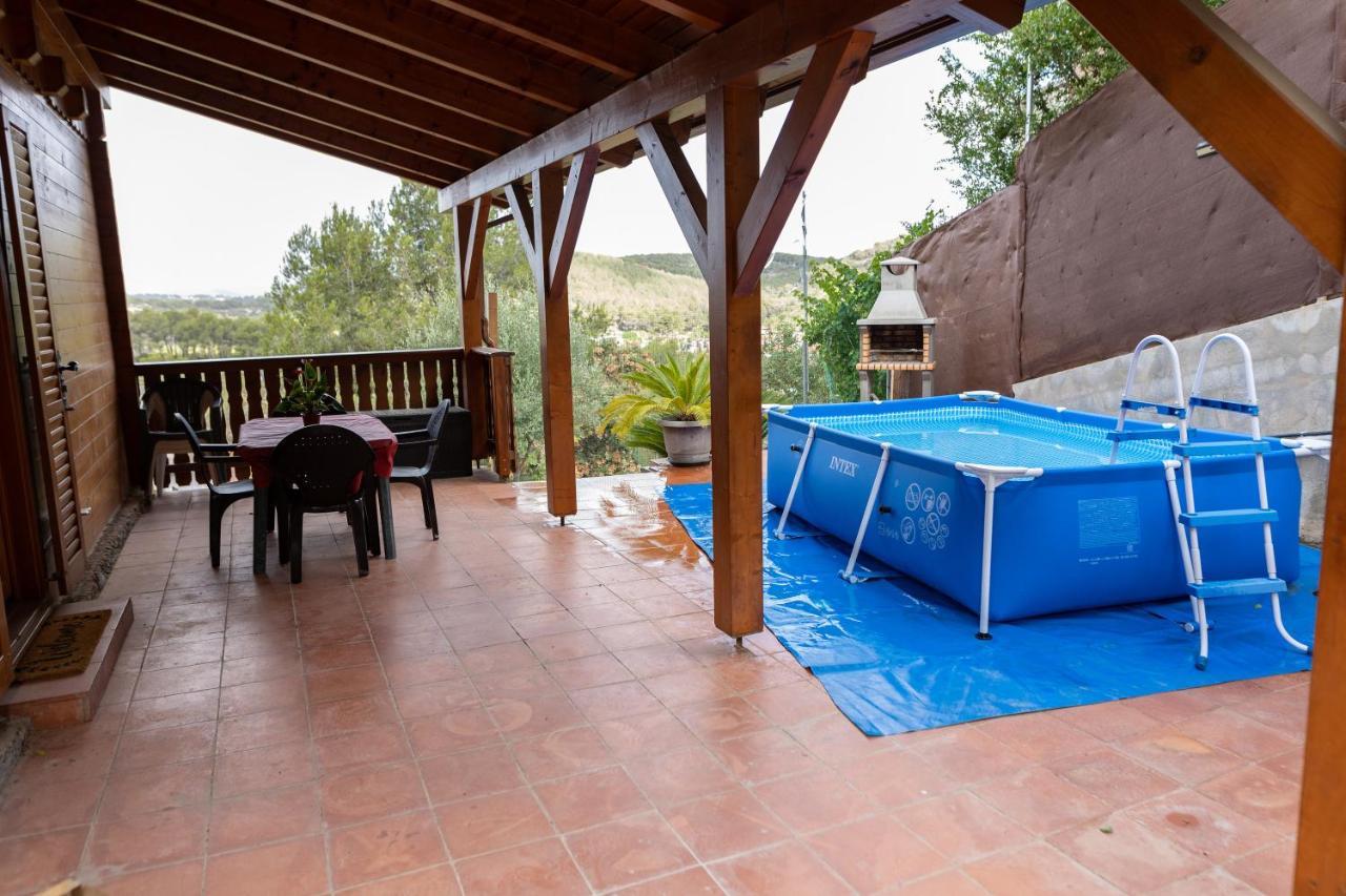 Casa De Madera En Calafell Villa Eksteriør billede